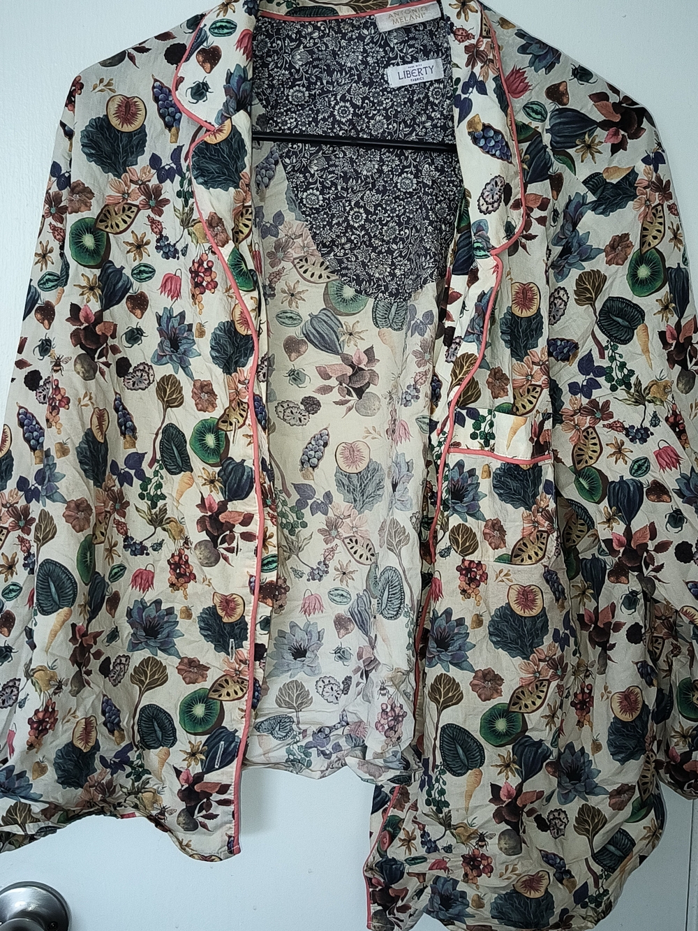 Antonio Marrasx Liberty Tuxedo  Print Pajama Top -